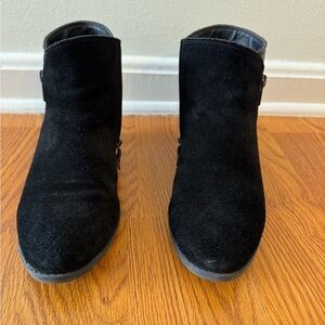 Black Suede Ankle Boots